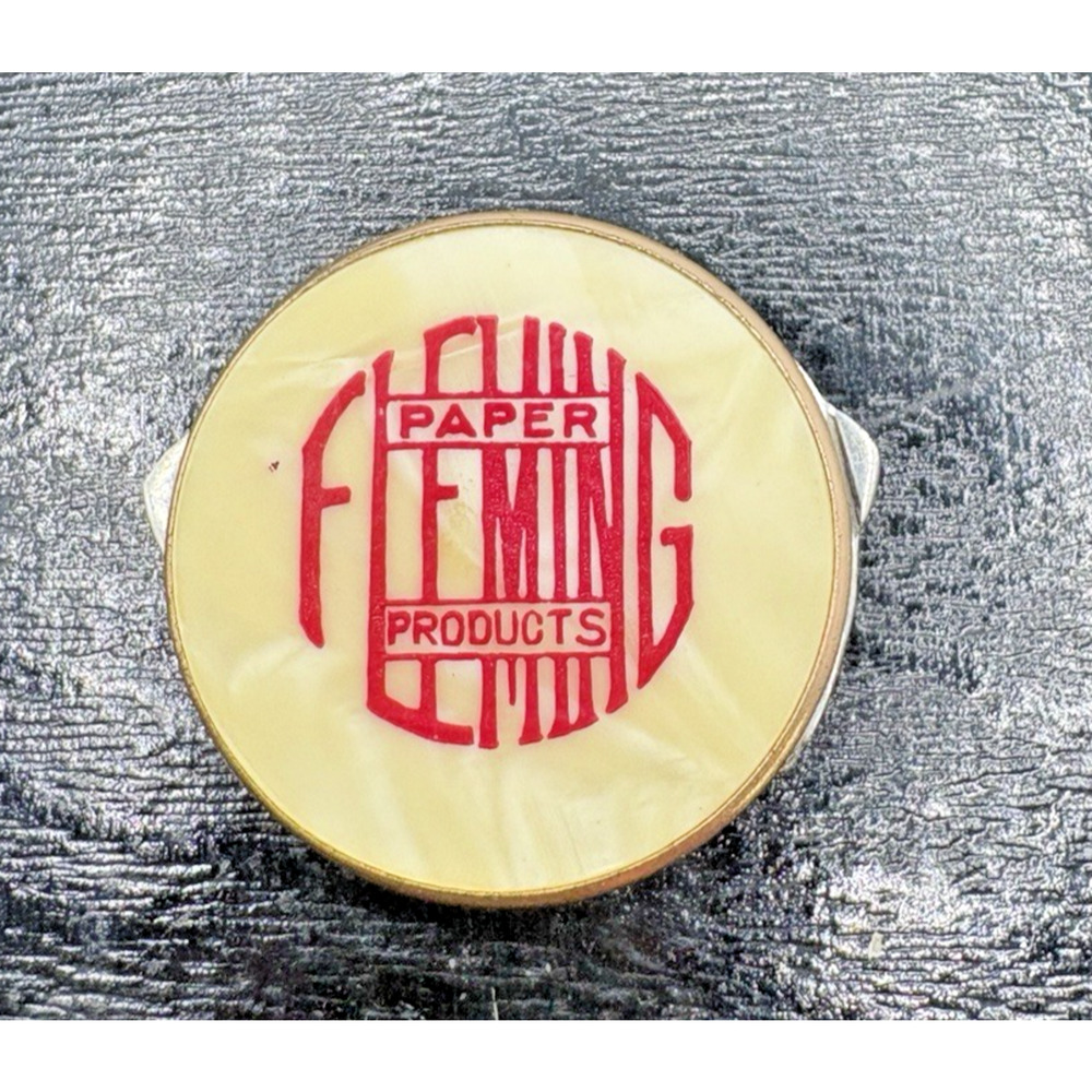 Vintage Fleming Paper Products Award 1953 Award For No Lost Time Accident Knives